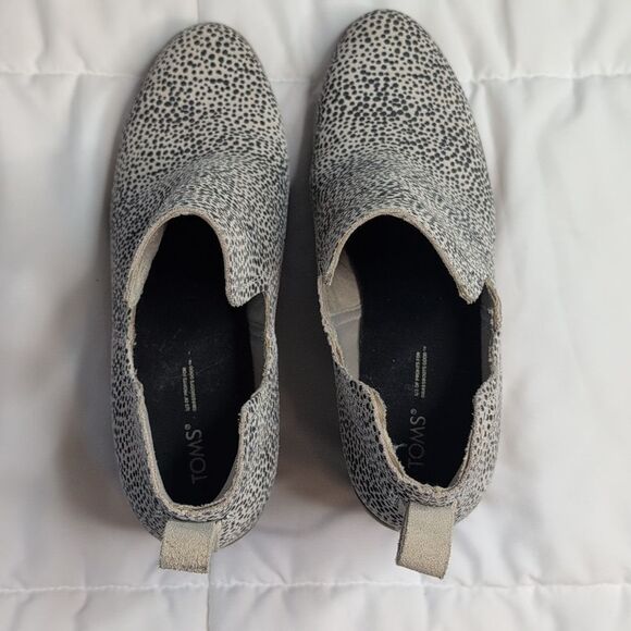 Toms Size 11 Kallie Wedge Macadamia Booties - Picture 5 of 11